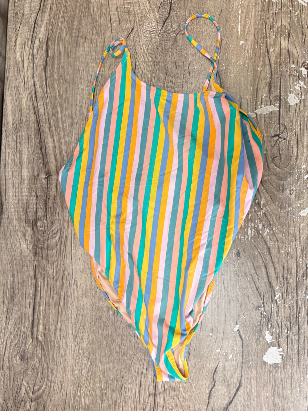 J.Crew Playa colorful striped swimsuit size‎ medium
